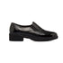 Mocassini slip-on neri in pelle da donna con dettagli brogue Primopiano, Mocassini Donna, SKU w012000267, Immagine 0